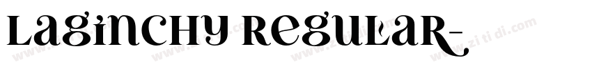 Laginchy Regular字体转换